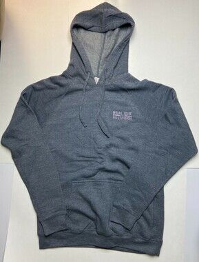 REAL TIME With Bill Maher Hooded Sweatshirt Gray XL Free Shipping